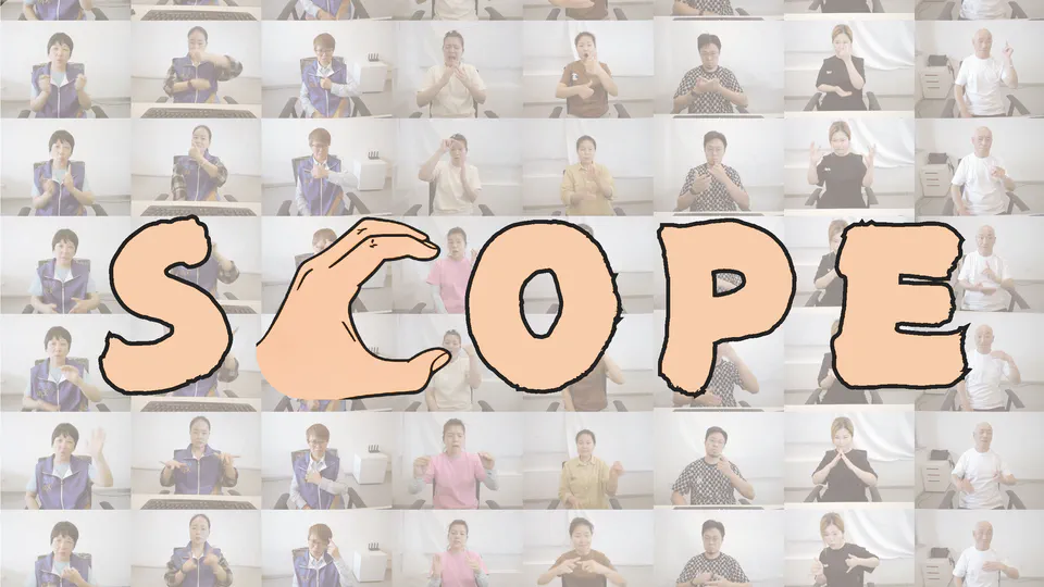 SCOPE: Sign Language Contextual Processing with Embedding from LLMs